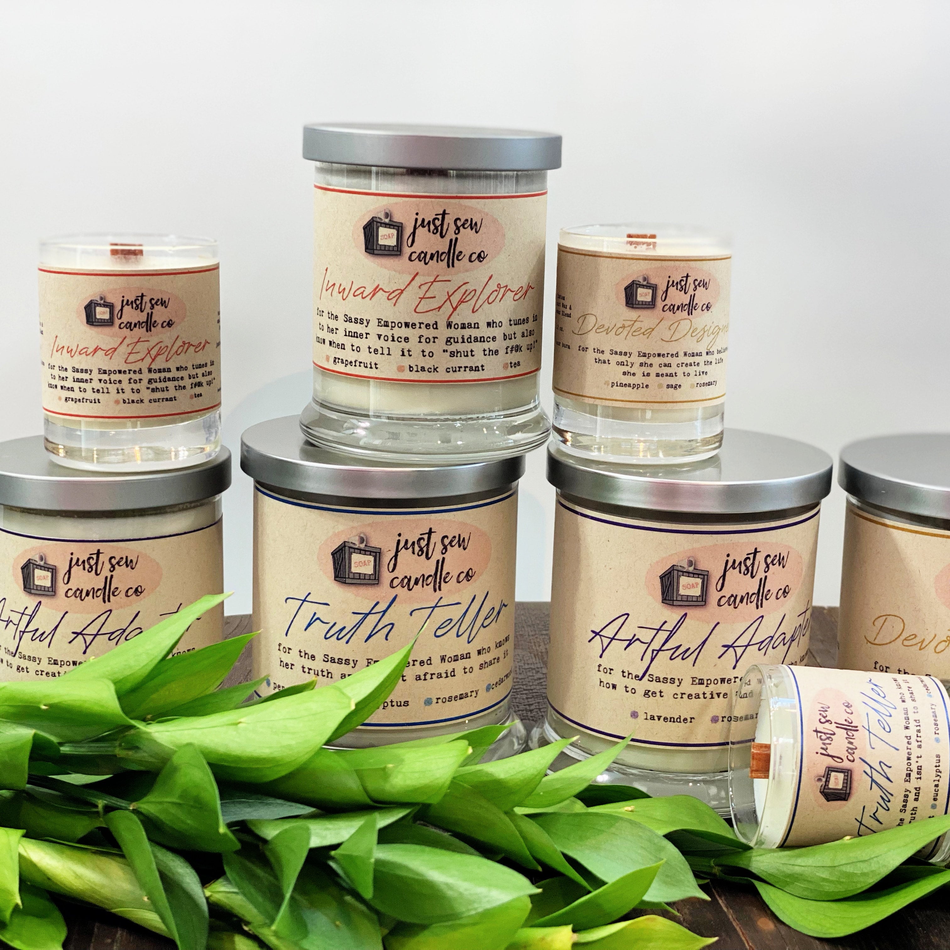 Spa Candles Gift Sets | Just SEW Candle Co